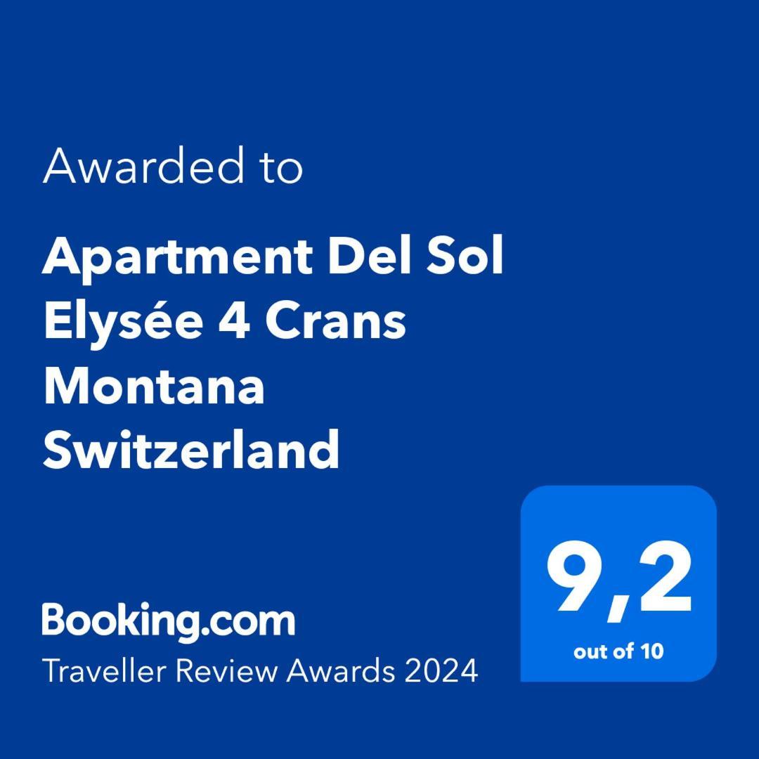 Apartment Del Sol Elysee 4 Crans Montana Switzerland Exterior photo